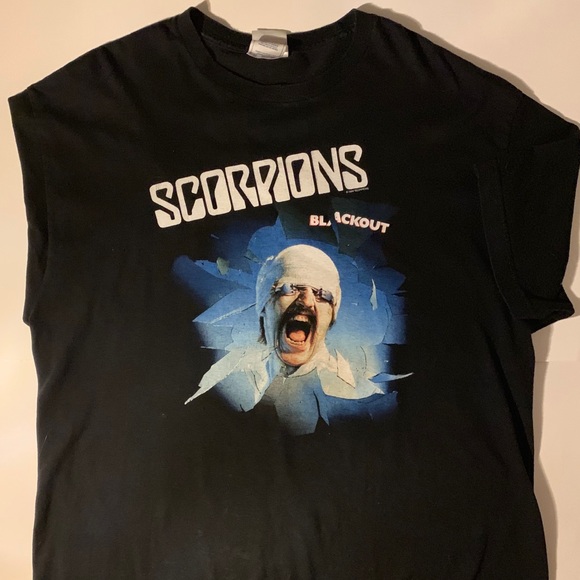Vintage Scorpions Band 2004 Front And Back T Shirt - Picture 1 of 4